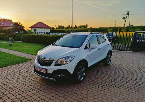 Opel Mokka cena 42900 przebieg: 192000, rok produkcji 2013 z Barwice małe 407